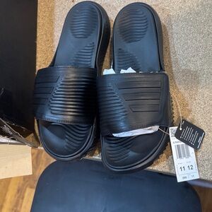 adidas Black Slide Sandals
